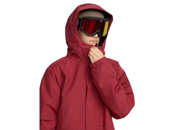 Volcom Dua Gore-Tex Jacket Burnt Red - XL 