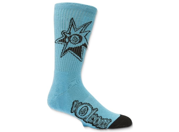 Volcom Ent Sock Pr Resin Blue - One Size 