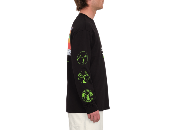 Volcom V Ent The Garden BSC LS Tee Black - M 