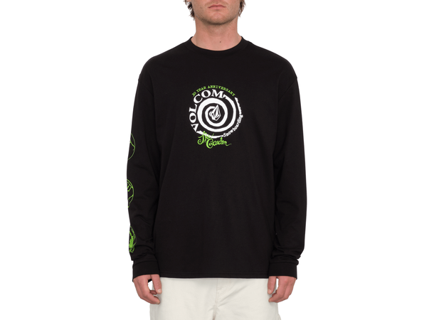Volcom V Ent The Garden BSC LS Tee Black - M 