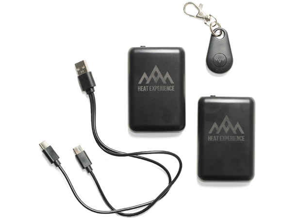 HeatX Socks Battery, Pair Including remote 