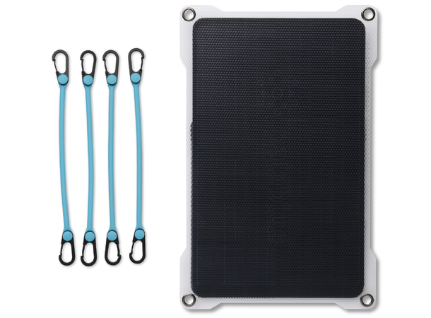 Pale Blue Approach 1 Solar Panel 7W Single, w/Grip Cords 