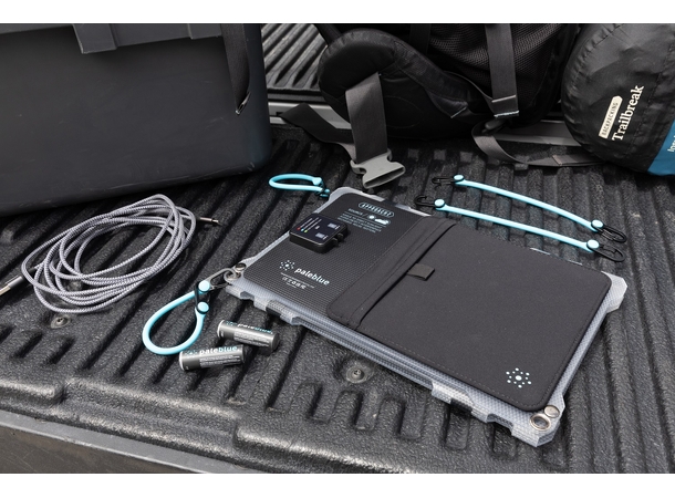 Pale Blue Approach 1 Solar Panel 7W Single, w/Grip Cords 