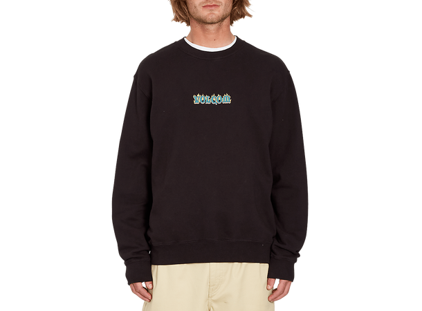 Volcom Alstone Crew Black - S 