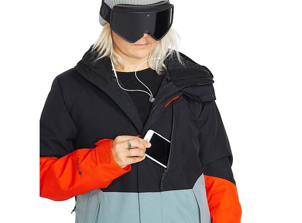 Volcom Aris Ins Gore Jacket Green Ash - M 