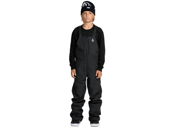 Volcom Barkley Ins Bib Overall Black - L/12år 