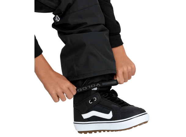 Volcom Barkley Ins Bib Overall Black - L/12år 