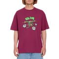 Volcom FA Todd Bratrud LSE SS Tee 1 Plum - S