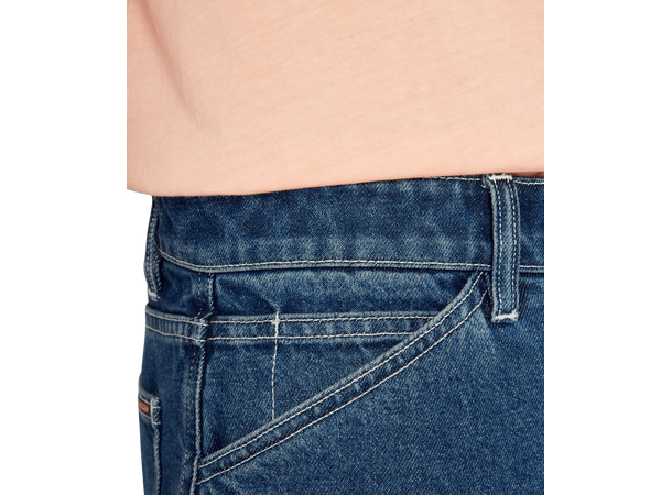 Volcom Labored Denim Utility Short Indigo Ridge Wash - 30 