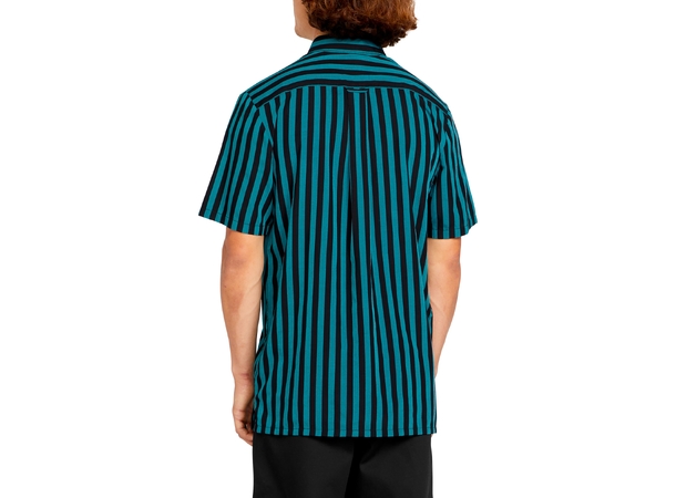 Volcom Schroff X Volcom Stripe SS Dusty Aqua - M 