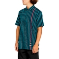 Volcom Schroff X Volcom Stripe SS Dusty Aqua - M