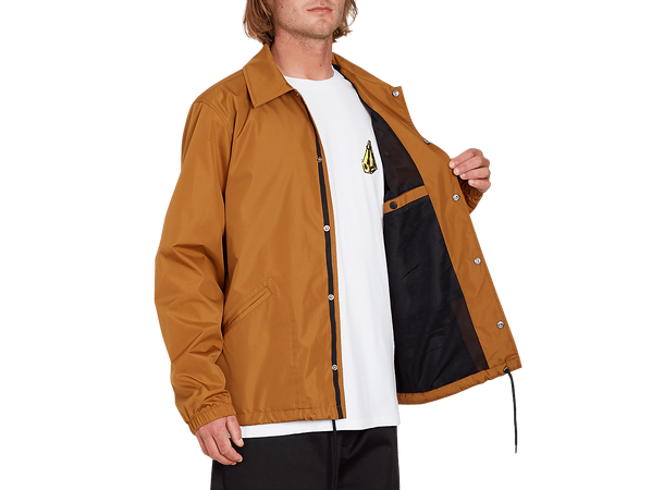 Volcom Skate Vitals Coach Jacket Rubber - L 