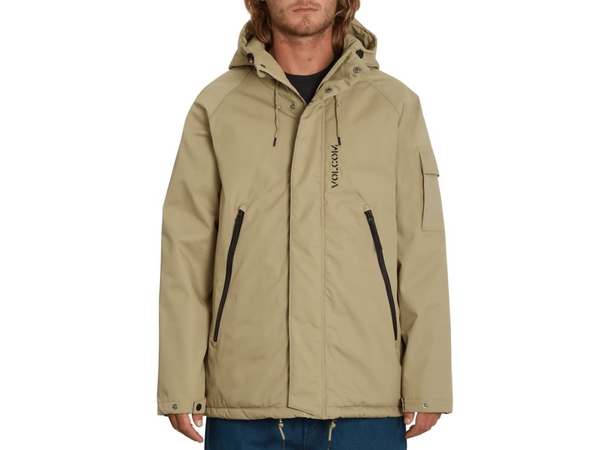 Volcom Stoke Stone Jacket Khaki - S 