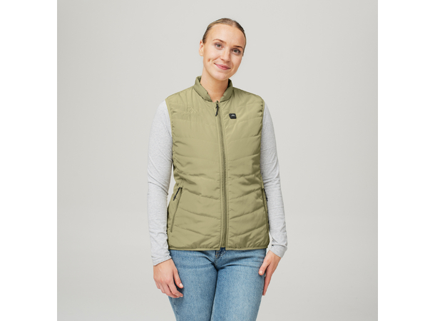 HeatX Heated Everyday Vest Womens M Lichen Green 