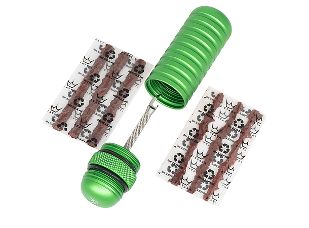 Peaty's Holeshot Tubeless Punc. Plug Kit Emerald 