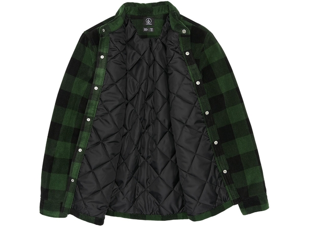 Volcom Bowered Fleece LS Dark Pine - M 