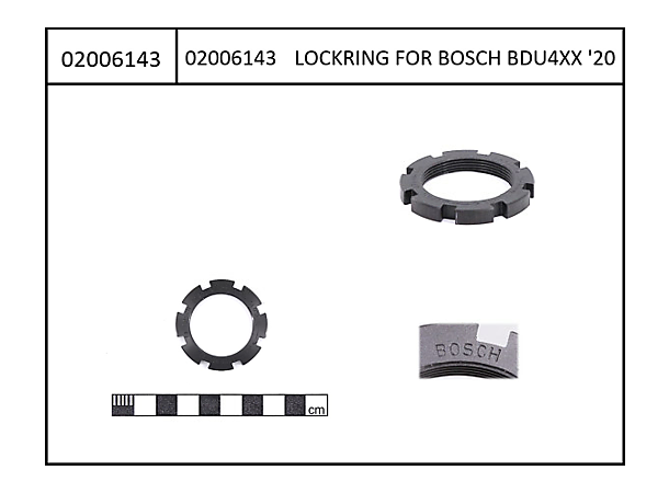 Bosch Låsering Spider Performance line Gen 4 