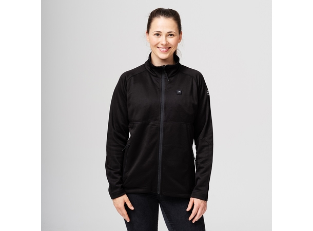 Heatx Heated Fleece Sweater Womens M Black 