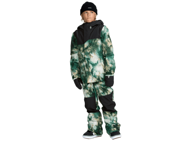 Volcom Barkley Ins Bib Overall Green - XL/14år 