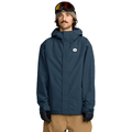 Volcom Buckthreeeighty Jacket Deep Blue - L