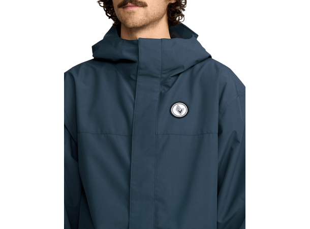 Volcom Buckthreeeighty Jacket Deep Blue - L 