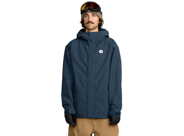 Volcom Buckthreeeighty Jacket Deep Blue - L 