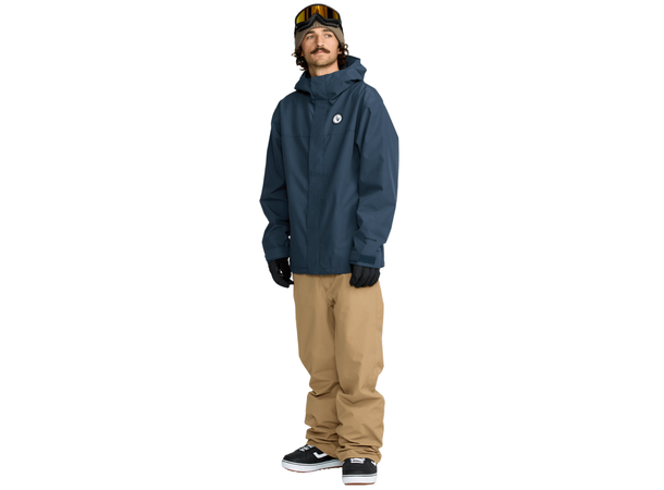Volcom Buckthreeeighty Jacket Deep Blue - L 