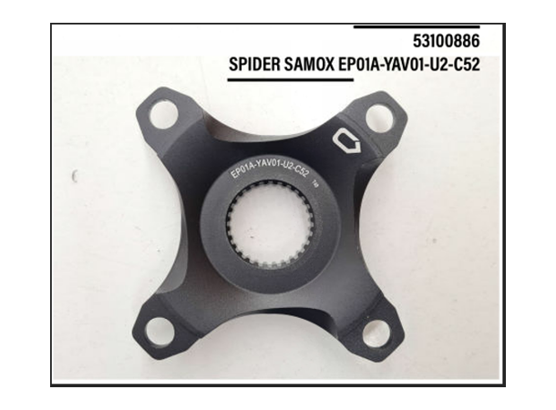 Yamaha Spider Samox black, for PW-SE/TE/ST, 52er offset 