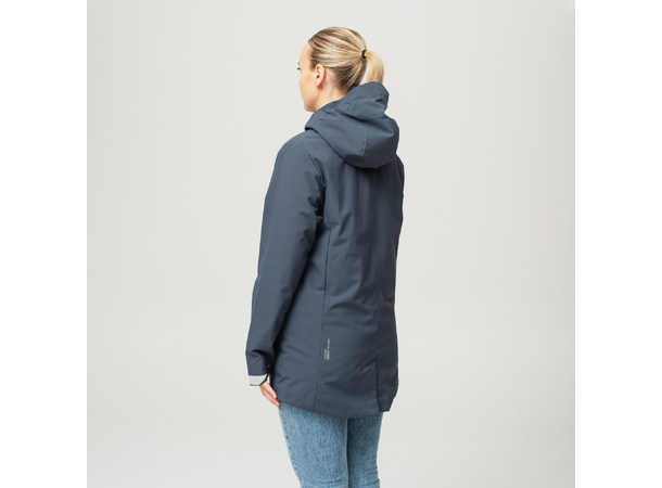 HeatX Heated Oslo Coat Womens L Navy 