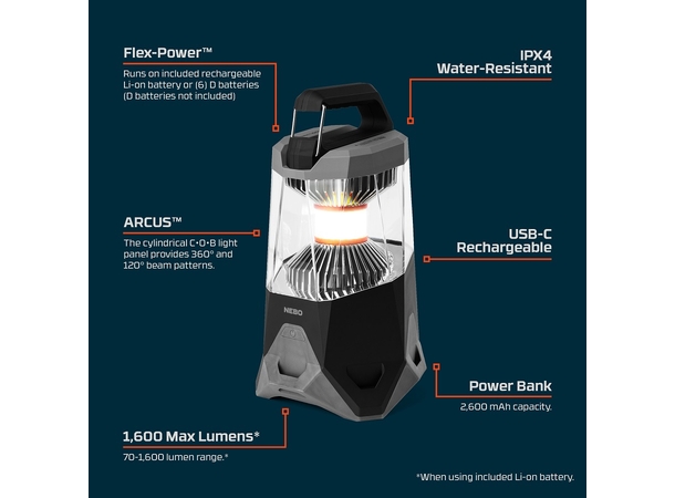 Nebo Galileo 1600 Flex 