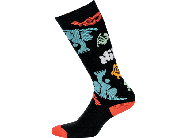 Nitro Boys Cloud 3 Socks Black/Ripper - XS 
