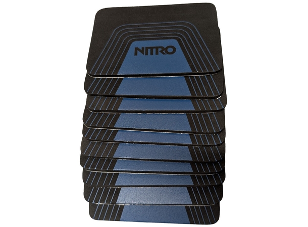 Nitro Rental Stomp Pad x 10 Black/Blue 