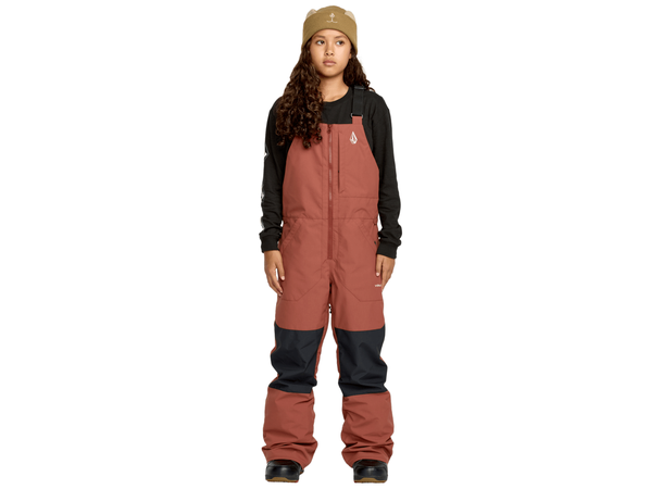 Volcom Barkley Ins Bib Overall Henna - XL/14år 