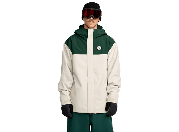 Volcom Buckthreeeighty Jacket Stone - L 