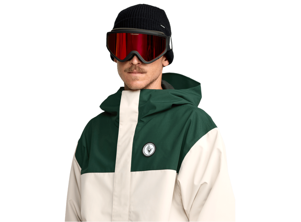 Volcom Buckthreeeighty Jacket Stone - L 