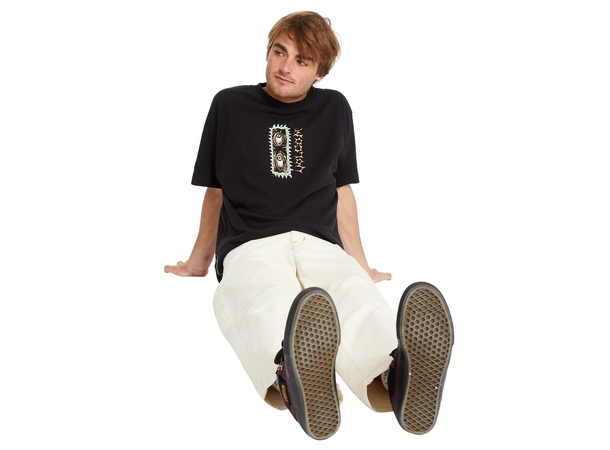 Volcom Eye Rust Loose SS Tee Black - M 