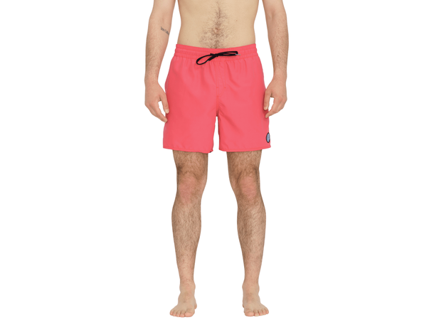 Volcom Lido Solid Trunk 16 Washed Ruby - L 