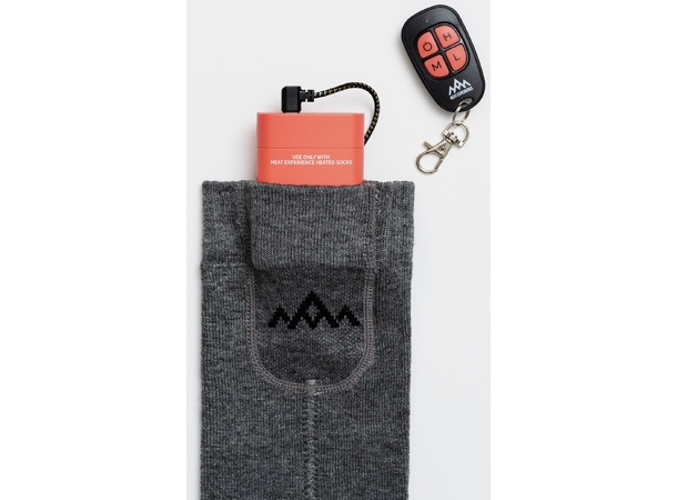 HeatX Heated Everyday Socks w/batt. V2 L Olive Green - EU43/45 