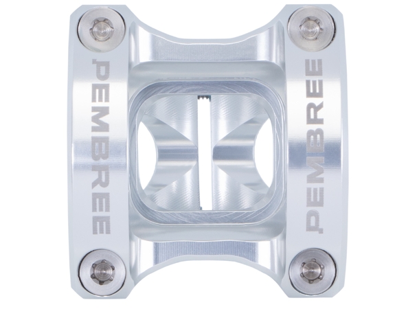 Pembree VFS Stem Silver - 35mm length/35mm handlebar 