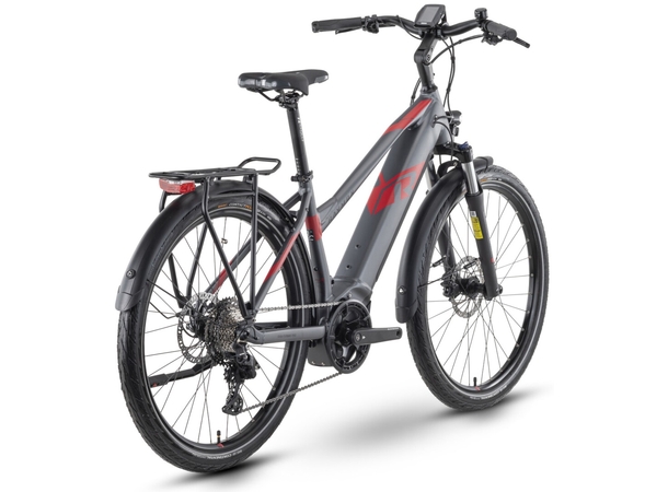 Raymon TourRay E 6.0 mix XS 27,5", anthrazit/red/black, PW-ST 630Wh 
