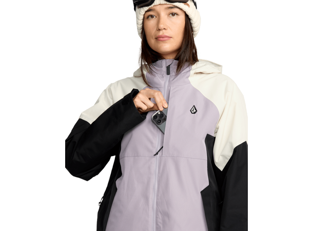 Volcom Agate Ins Jacket Lavender Aura - L 