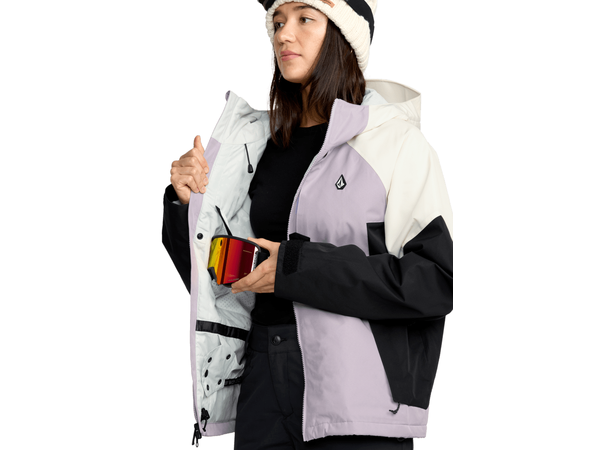 Volcom Agate Ins Jacket Lavender Aura - L 