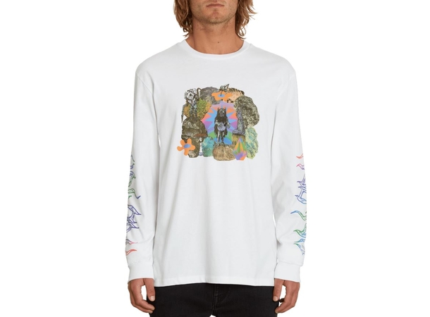 Volcom FA Chrissie AbbottxFrench LS Tee White - M 