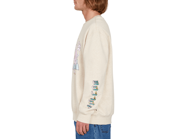 Volcom FA Ed Merlin Murray Crew Whitecap Grey - M 