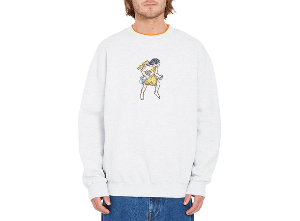 Volcom FA Todd Bratrud Crew Heather Grey - S 