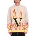Volcom Fergadelic Sweater Dirty White - S