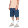 Volcom Labored Denim Utility Short Indigo Ridge Wash - 28