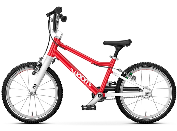 Woom Go 3 Automagic 16" Woom Red 6,1kg, 4-6 år, 105-120cm 