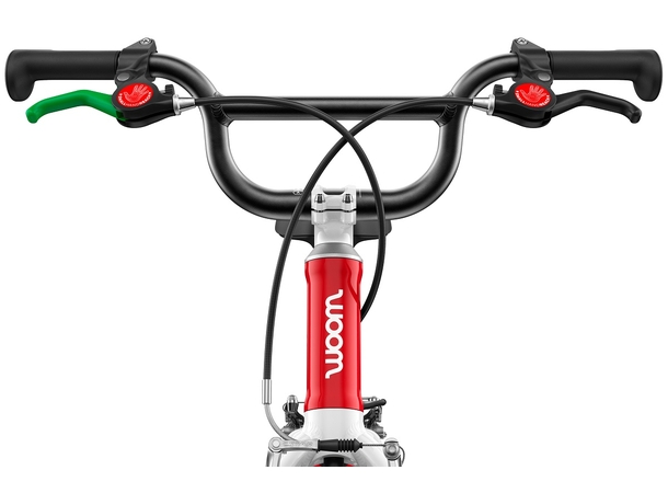 Woom Go 3 Automagic 16" Woom Red 6,1kg, 4-6 år, 105-120cm 