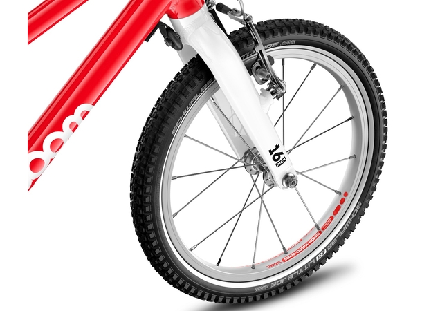 Woom Go 3 Automagic 16" Woom Red 6,1kg, 4-6 år, 105-120cm 